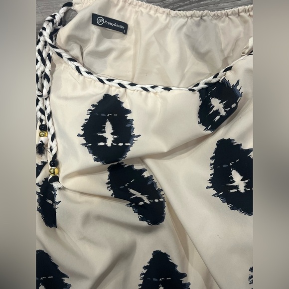 PrettyGarden Boho one shoulder Maxi Dress Size Small - Picture 5 of 5